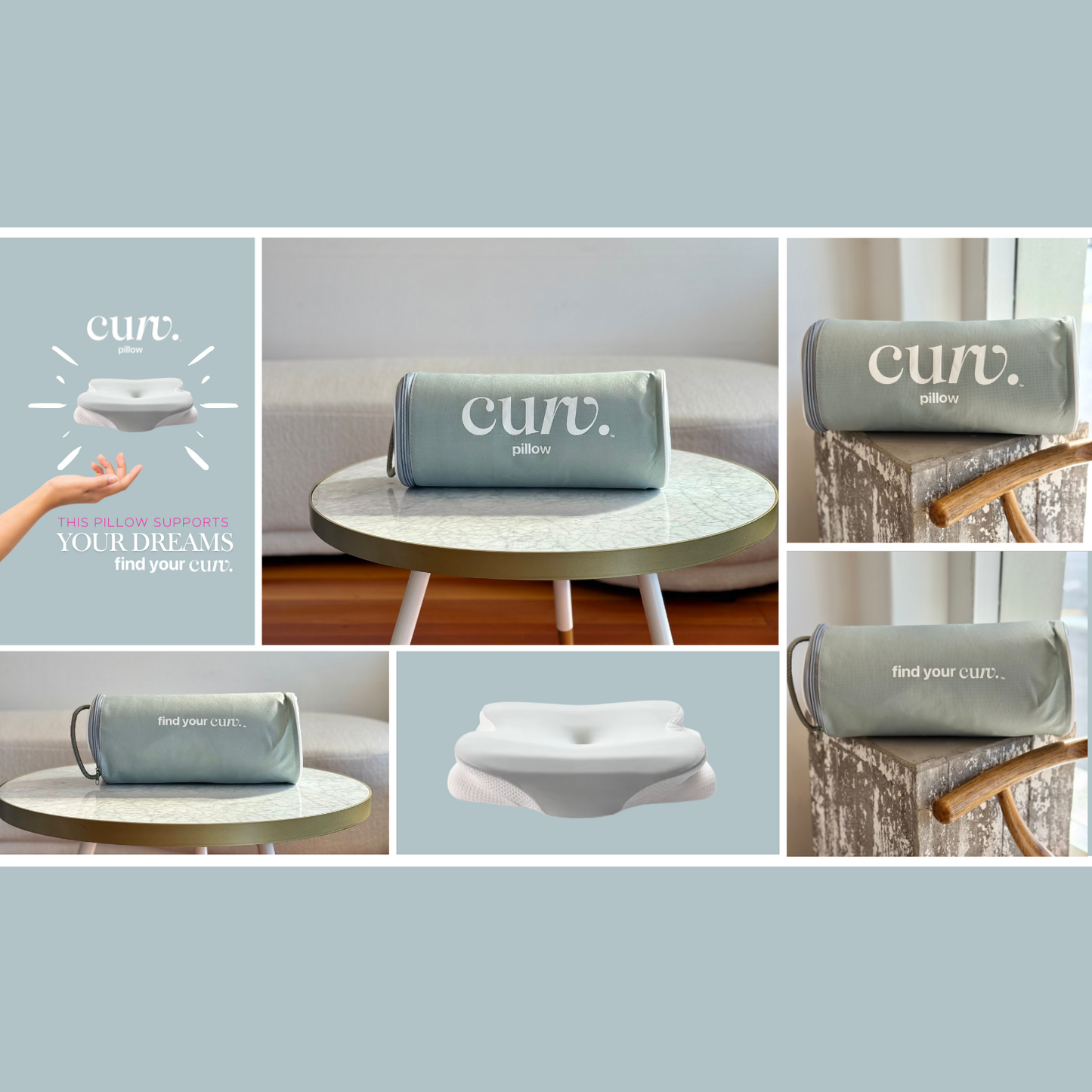 Curv Cervical Ergonomic Pillow